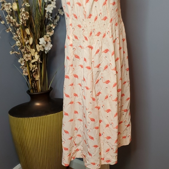 Kate Spade Flamingo Dress with pockets Size 2 - Picture 14 of 16